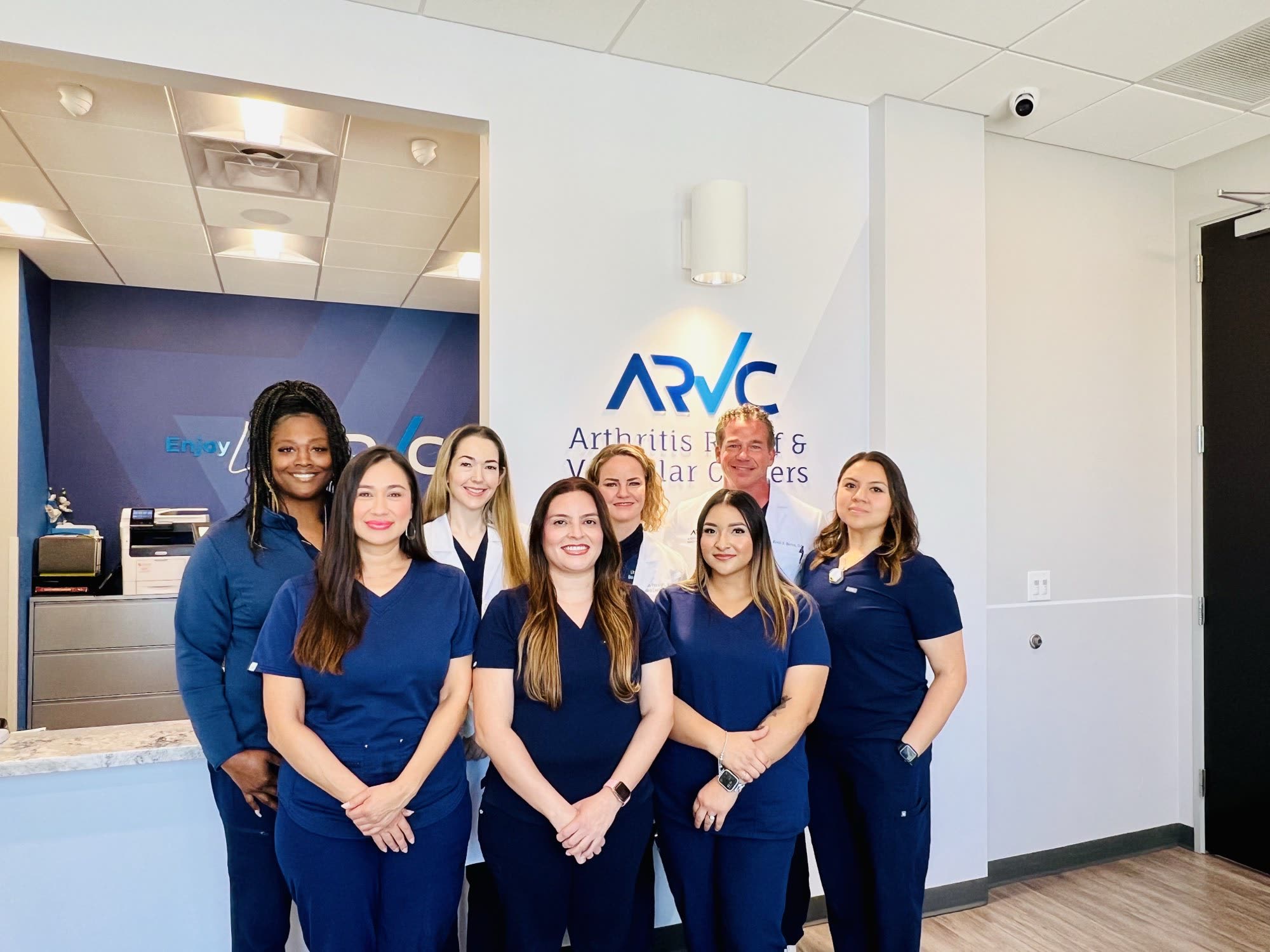 The clinical team at ARV Centers in San Antonio